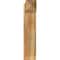 Ekena Millwork Traditional Rough Sawn Arts and Crafts Outlooker, Western Red Cedar, 8"W x 28"D x 36"H OUT08X28X36TRA03RWR - alternate 4